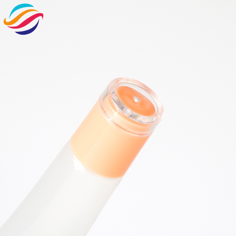 Acrylic cap lip gloss tube view 2