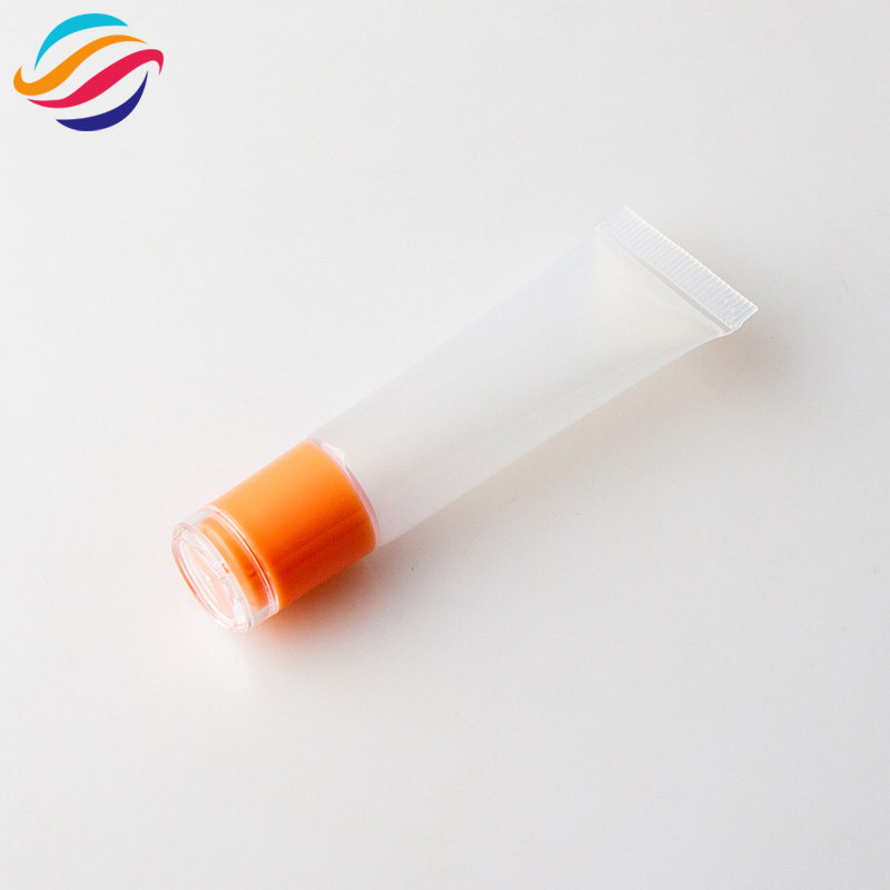 Acrylic cap lip gloss tube view 3