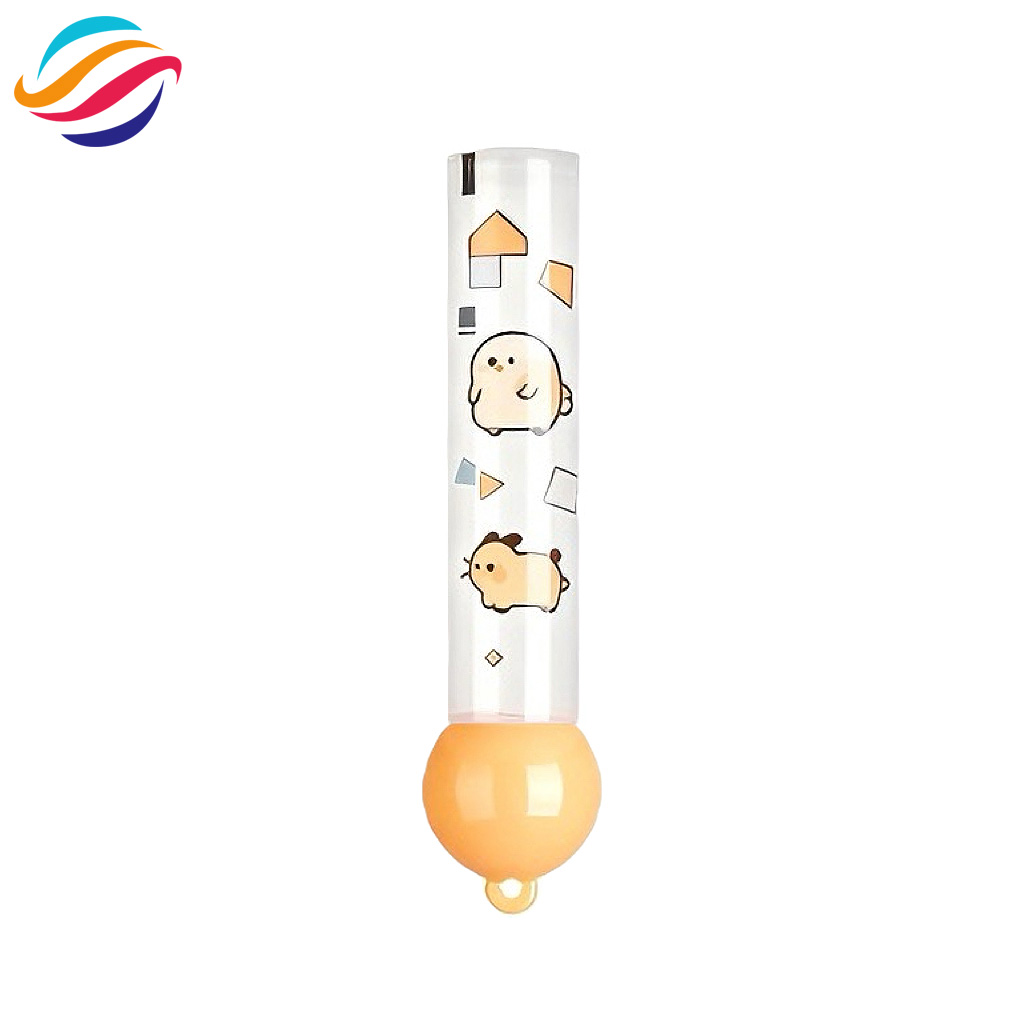 Ball ring cap lip gloss tube view 1