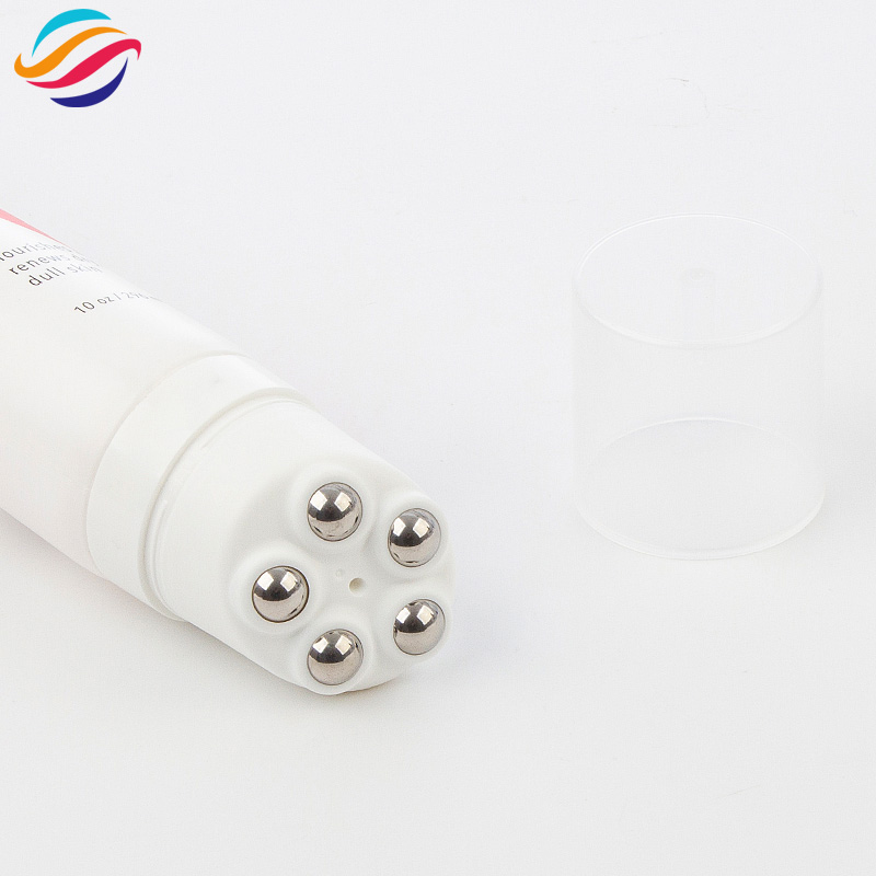 Bevel roller ball massage head view 3