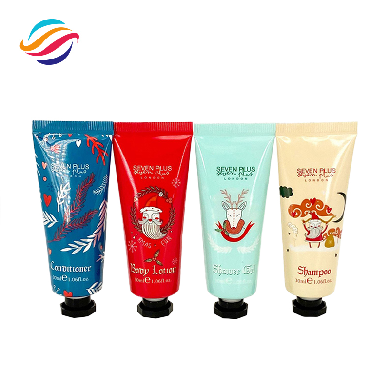 Christmas hand cream ABL tube view 2