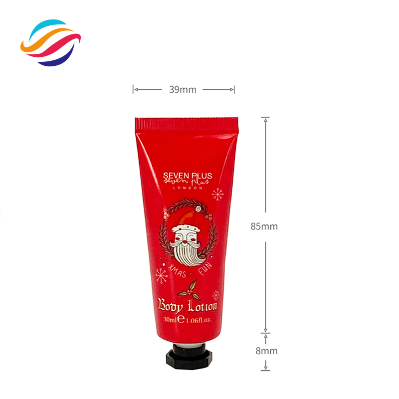 Christmas hand cream ABL tube view 3