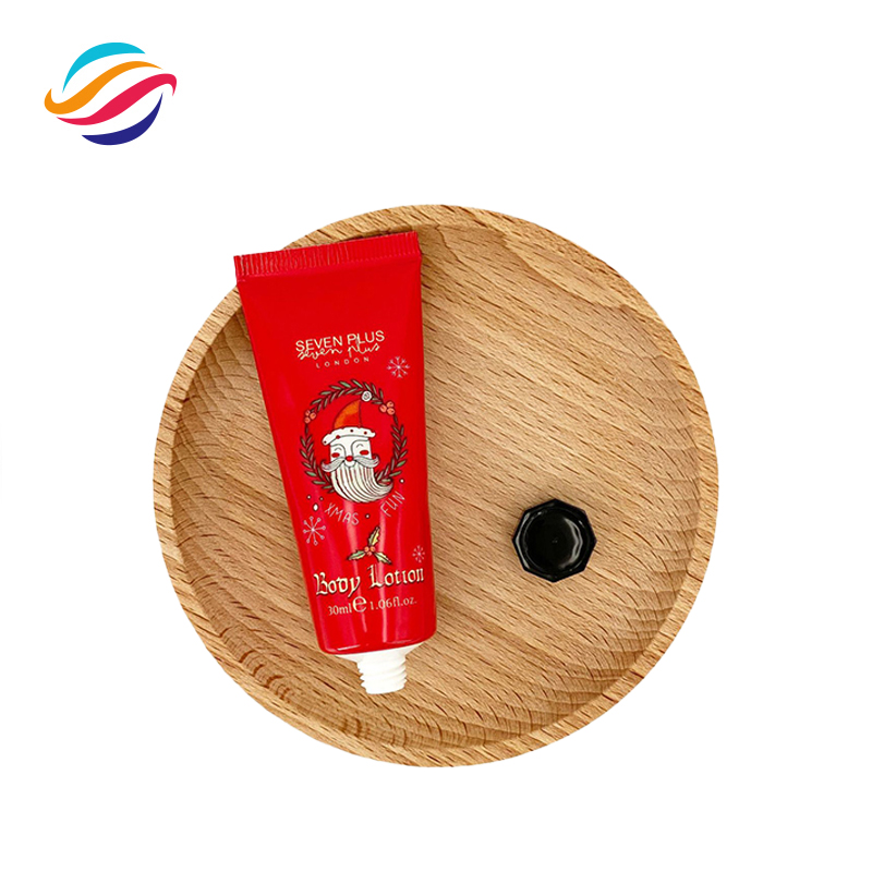 Christmas hand cream ABL tube view 5