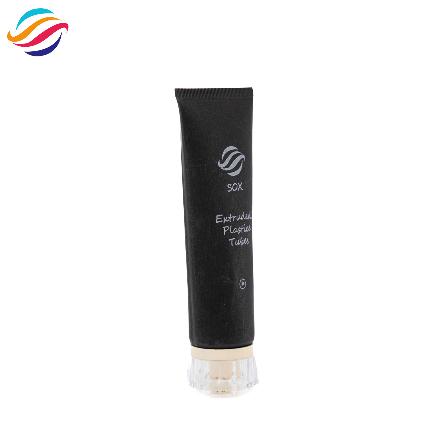 Black matte diamond cap tube view 3