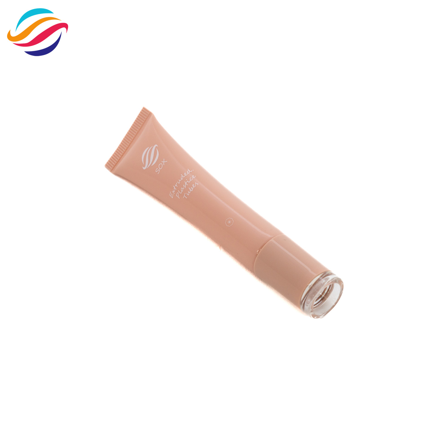 SOX extruded peach tube view 2