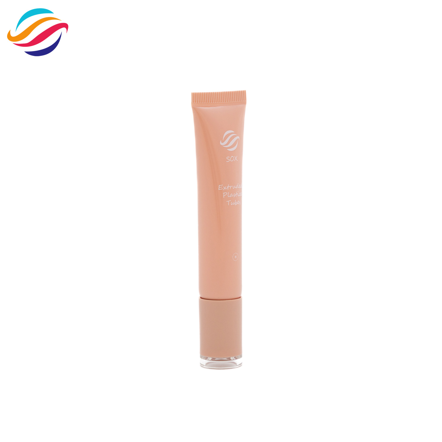 SOX extruded peach tube view 3