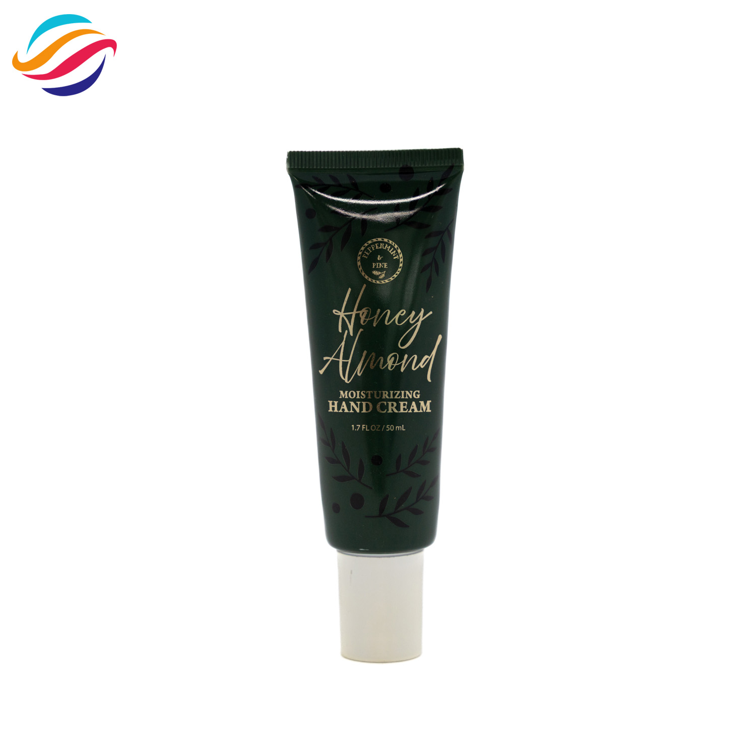 Custom hand cream tube view 1