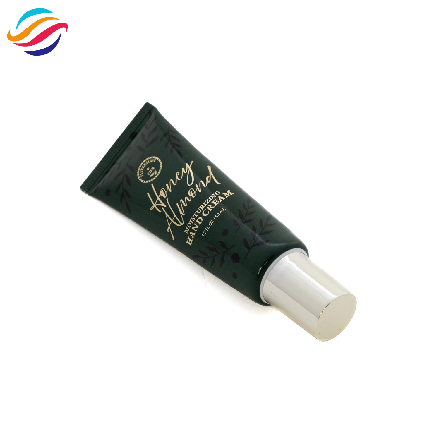 Custom hand cream tube view 2