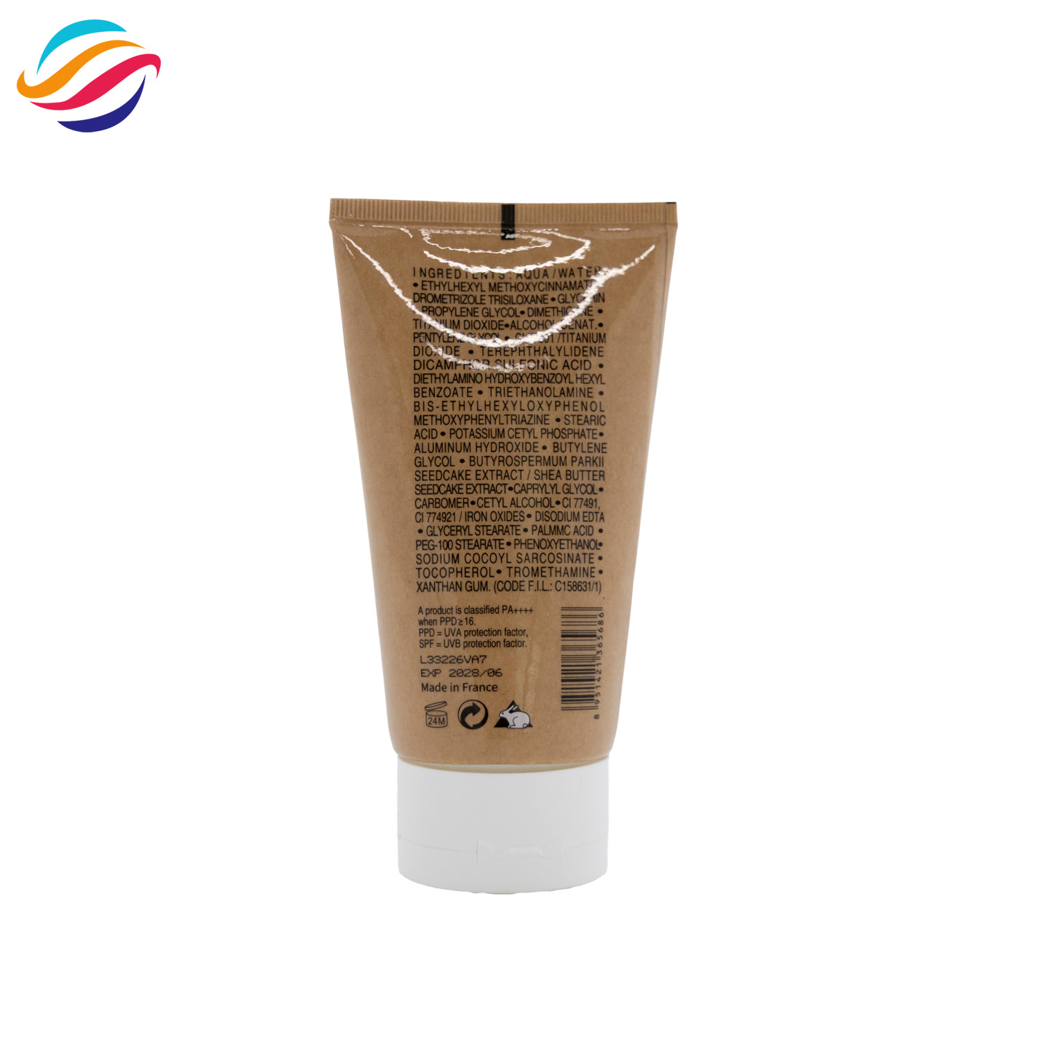 Kraft paper eco tube view 4