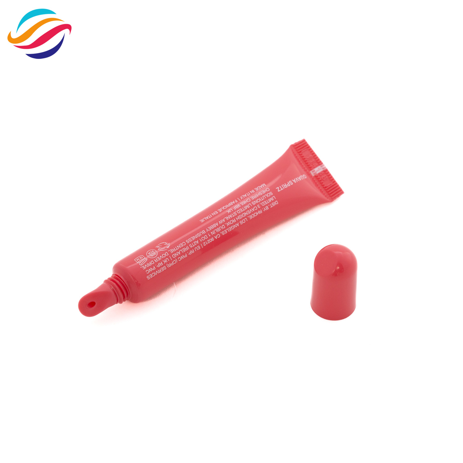 Lip tint tube red view 2