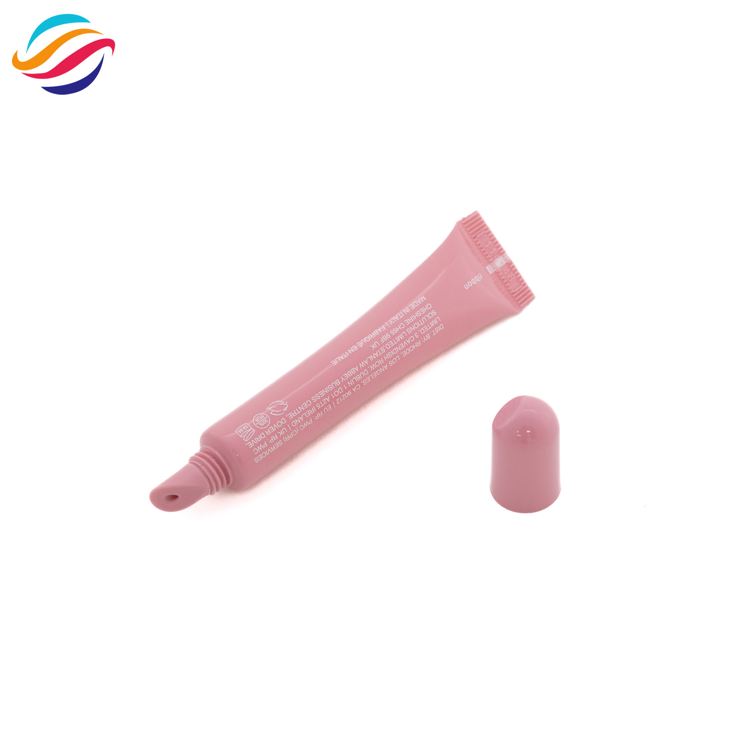 Lip tint tube ribbon pink view 2
