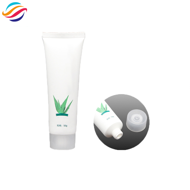 PE aloe vera gel tube view 1
