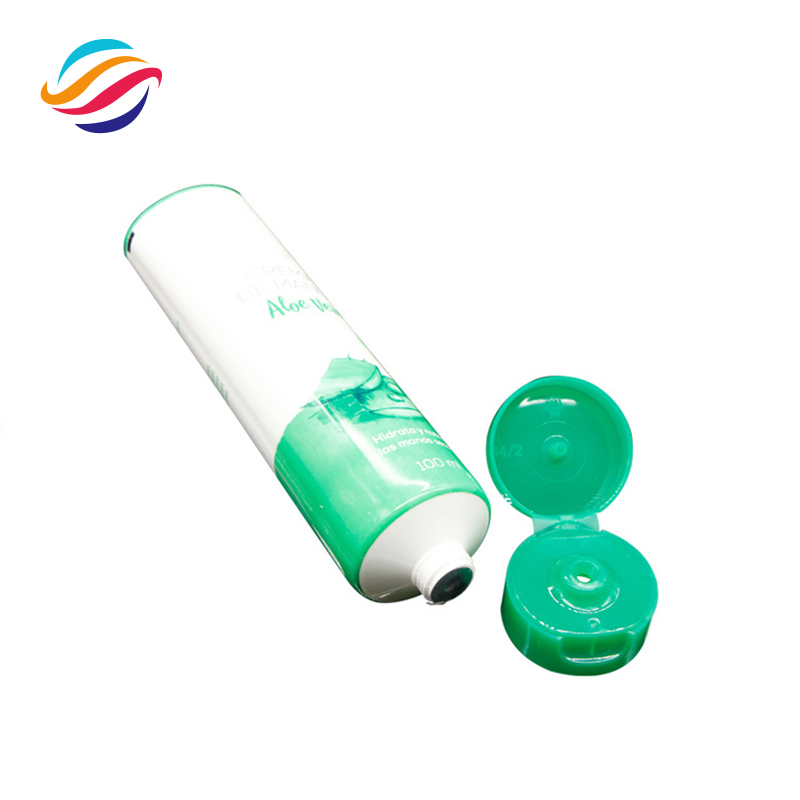 PE aloe vera gel tube view 3