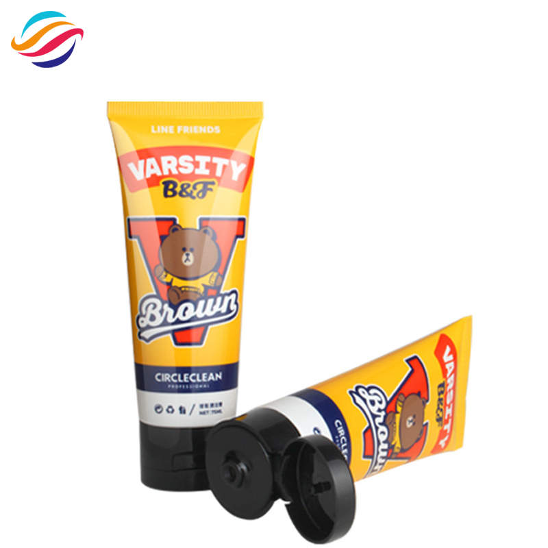 PE little bear hand cream tube view 2