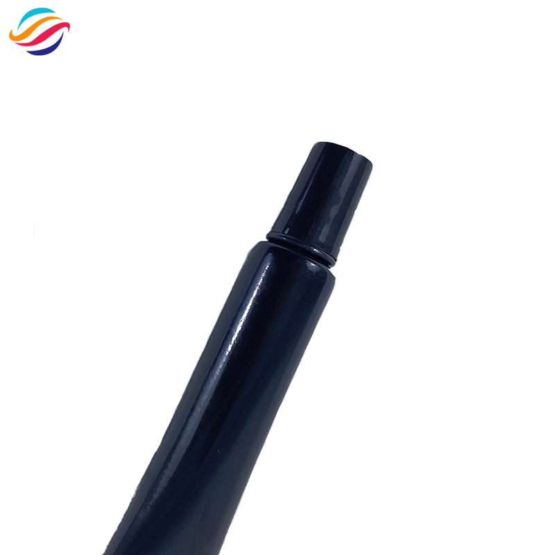 PE black double-cap tube view 3