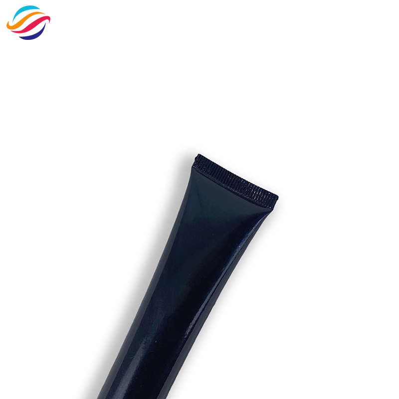 PE black double-cap tube view 4