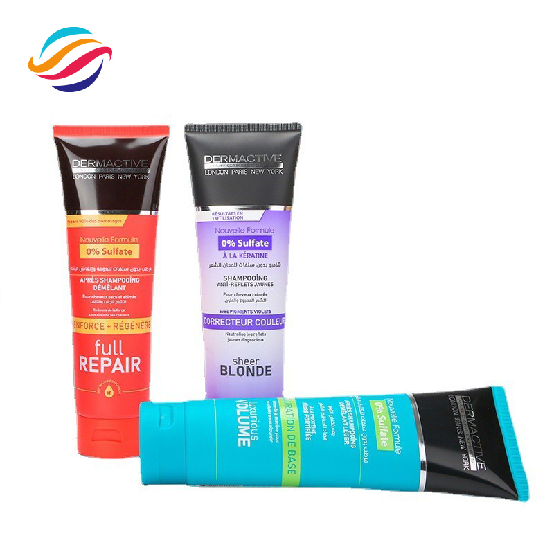 PE facial cleanser tube view 2