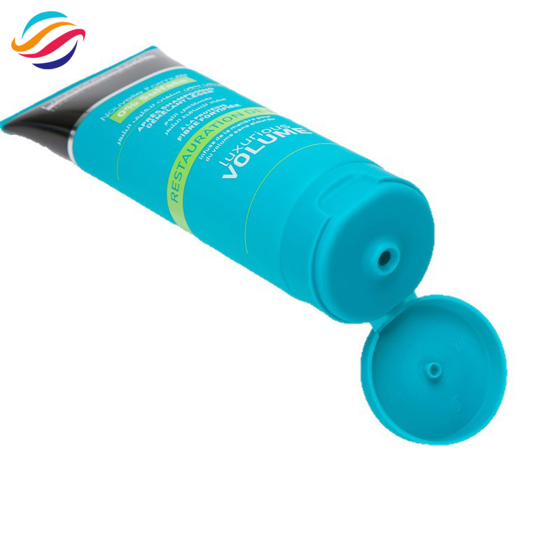 PE facial cleanser tube view 4