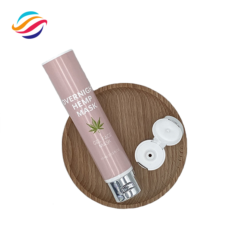 PE face cream tube view 1