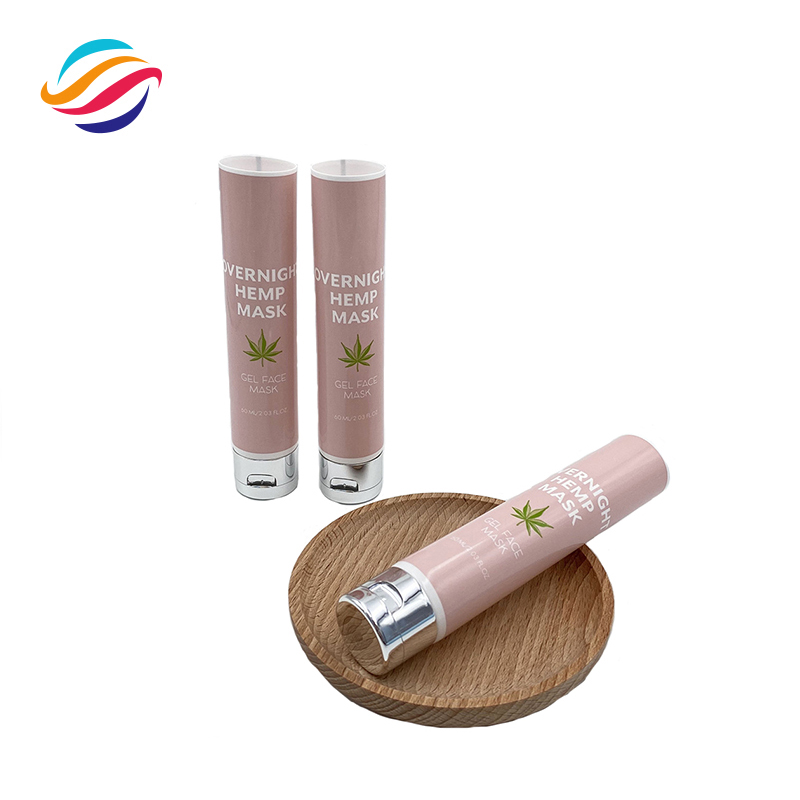 PE face cream tube view 2