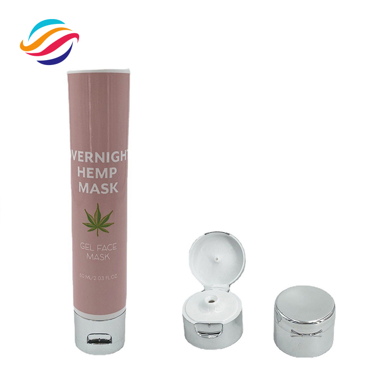 PE face cream tube view 6