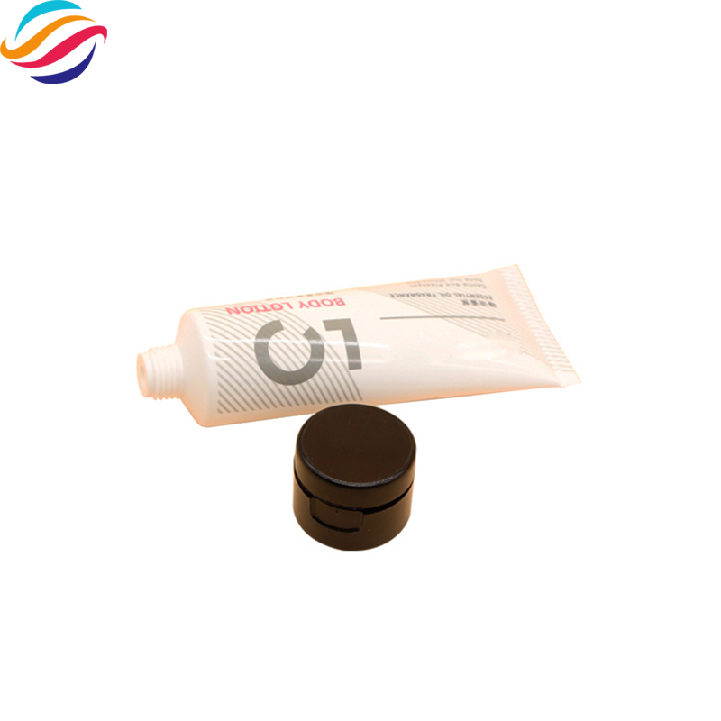 PE flip-cap moisturizing lotion tube view 4