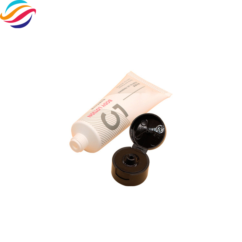 PE flip-cap moisturizing lotion tube view 5