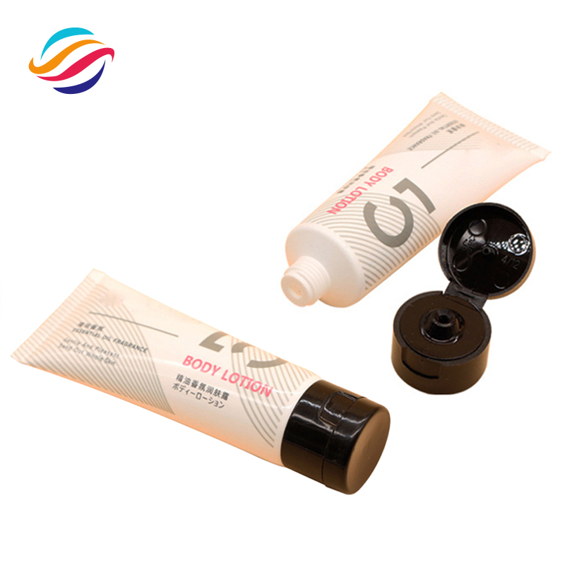 PE flip-cap moisturizing lotion tube view 6