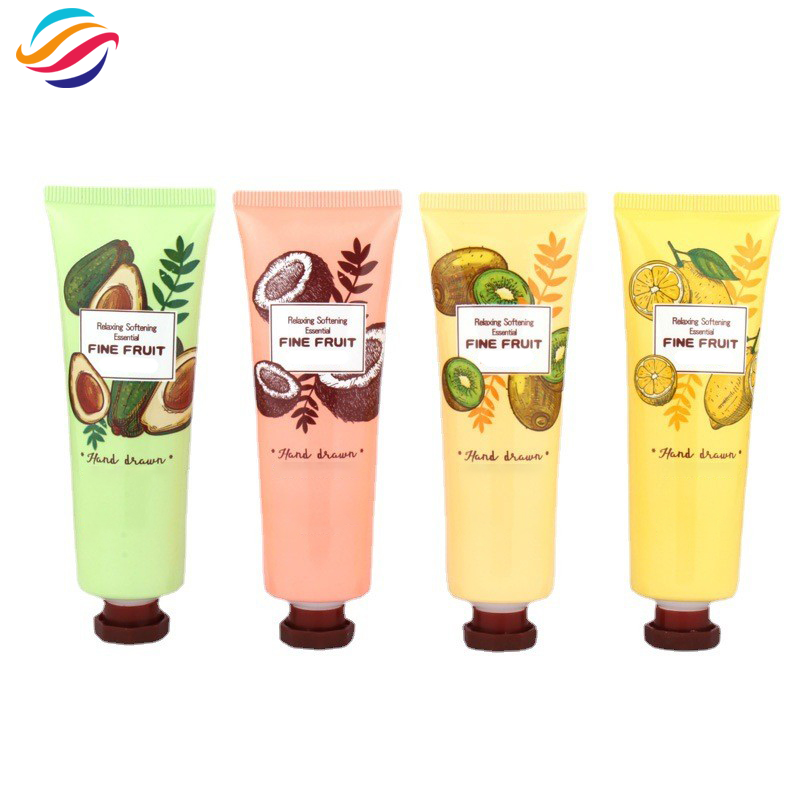 PE hand cream tube view 1