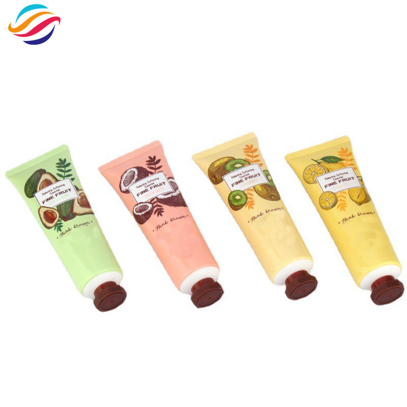 PE hand cream tube view 4