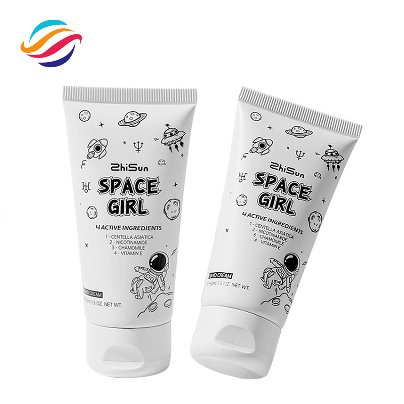 PE hand cream matte tube view 1