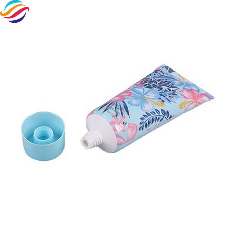 PE hand cream tube view 2