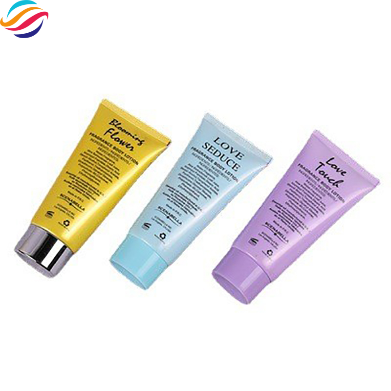 PE hand cream tube view 3