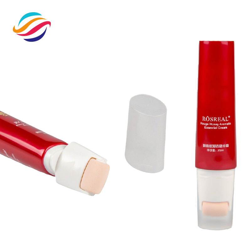PE roller essence cream tube view 5