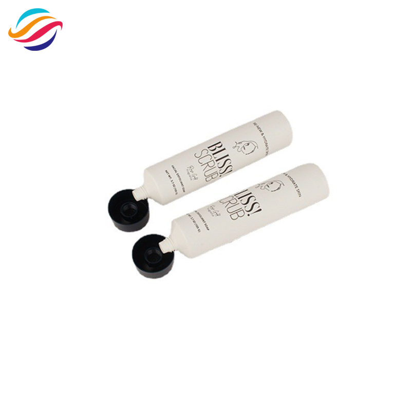 PE exfoliating scrub tube view 2