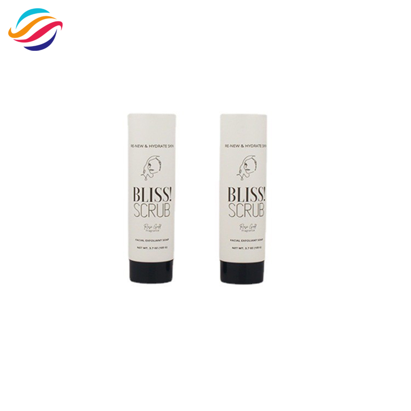 PE exfoliating scrub tube view 5