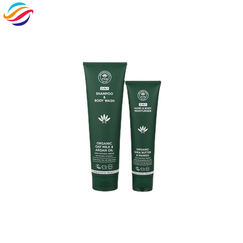 PE shampoo shower gel tube view 1