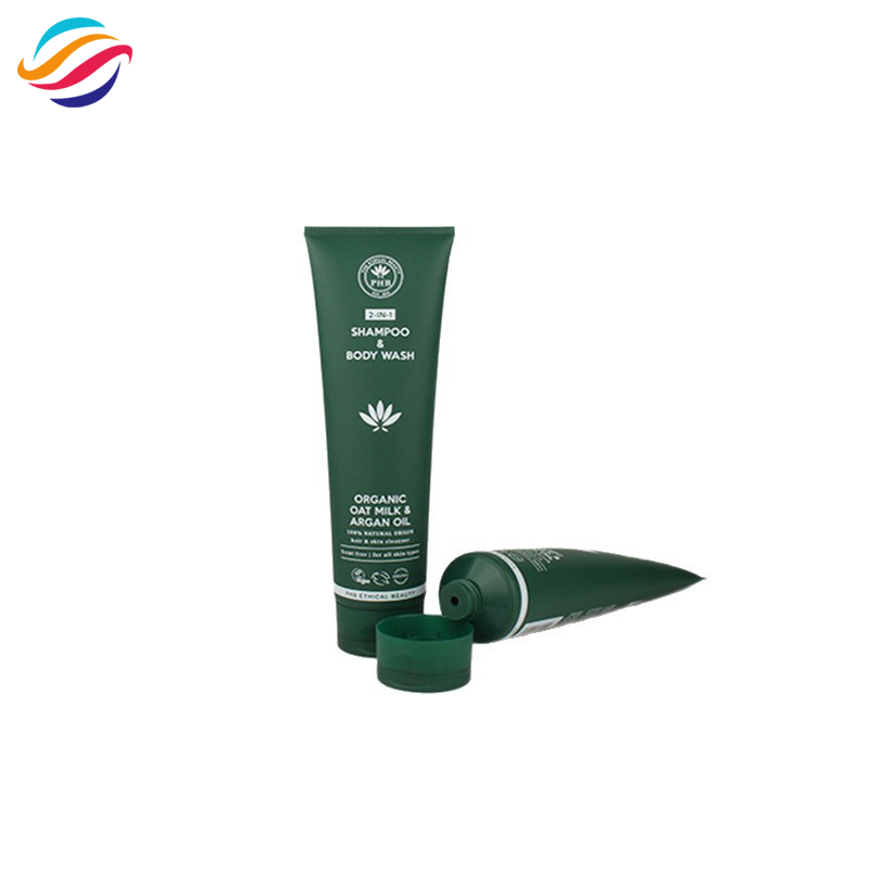 PE shampoo shower gel tube view 5