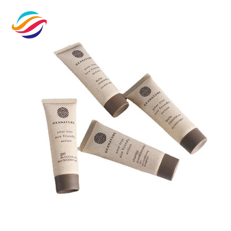 PE shower gel shampoo conditioner tube view 4