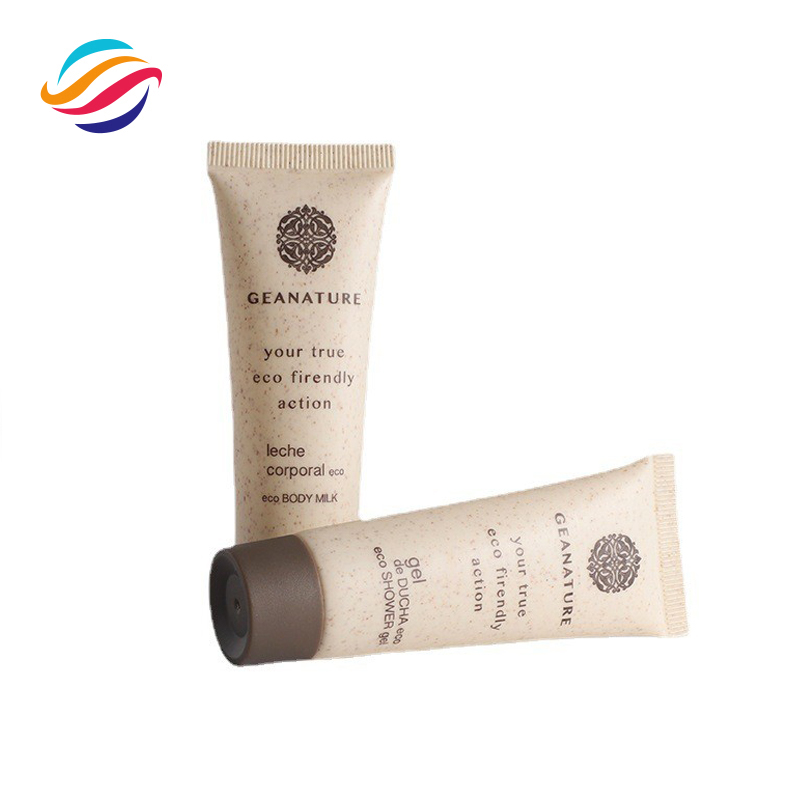 PE shower gel shampoo conditioner tube view 5