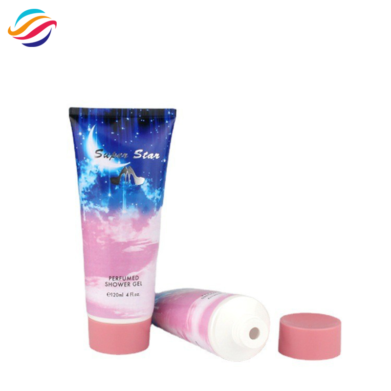 PE shower gel tube view 2