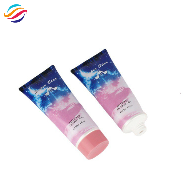 PE shower gel tube view 4