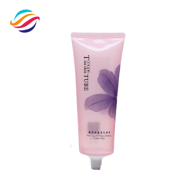 PE transparent diamond lid tube view 5