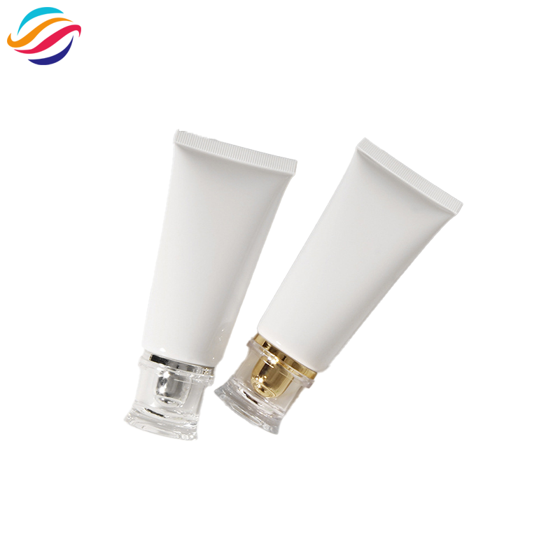 PE white tube with diamond cap view 1