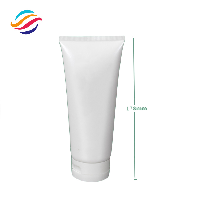 PE white pipe tube view 2