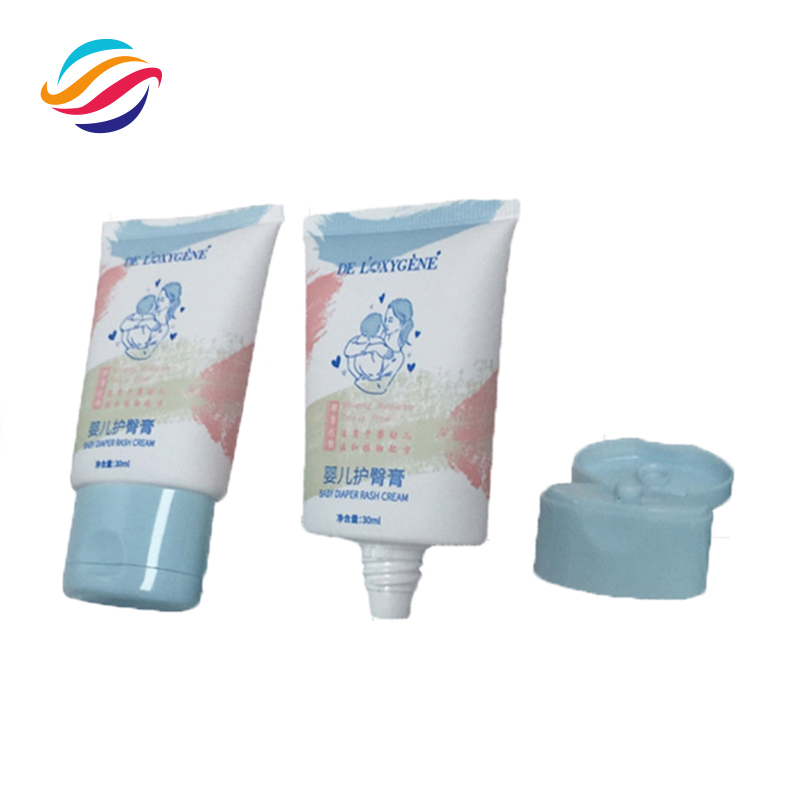 PE low-profile wide-body flip-top tube view 2