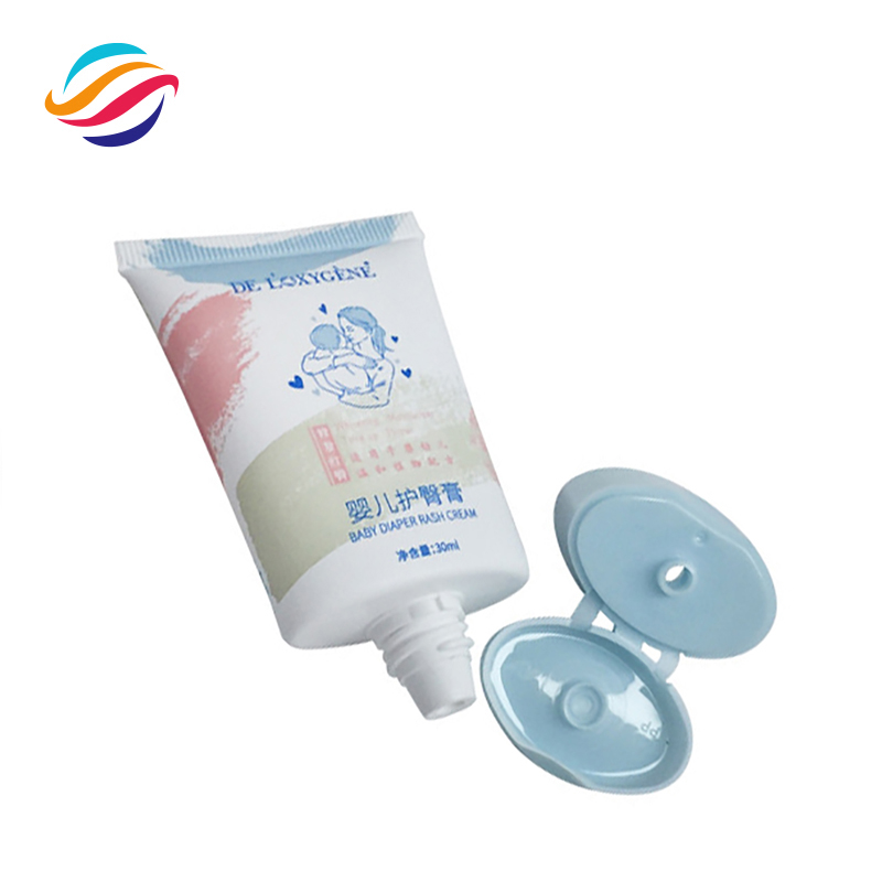 PE low-profile wide-body flip-top tube view 5