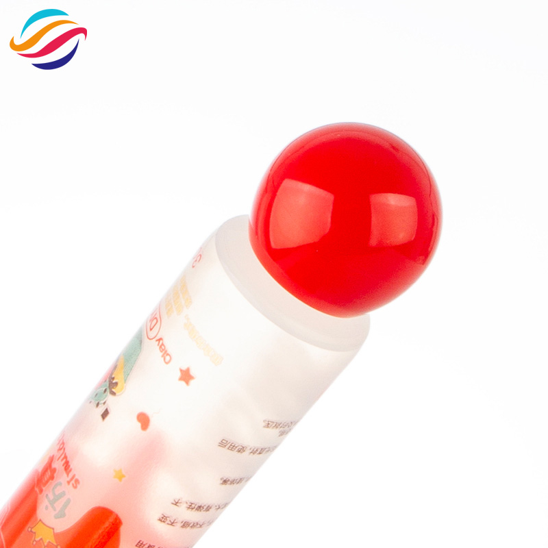 Simulation cream round-cap tube view 4