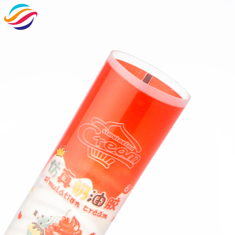 Simulation cream round-cap tube view 5