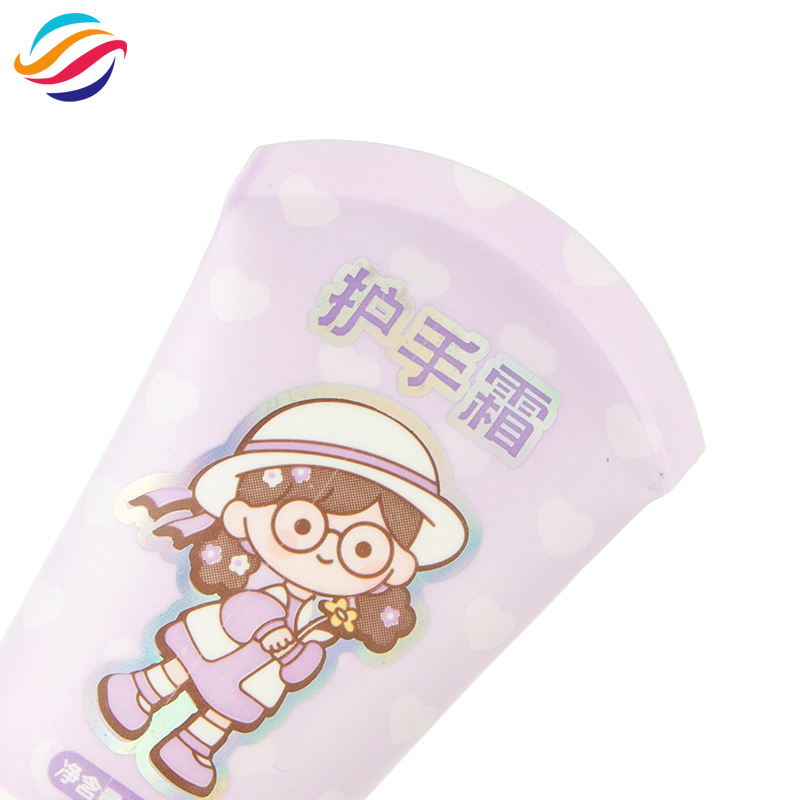 Hand cream round-cap tube view 5